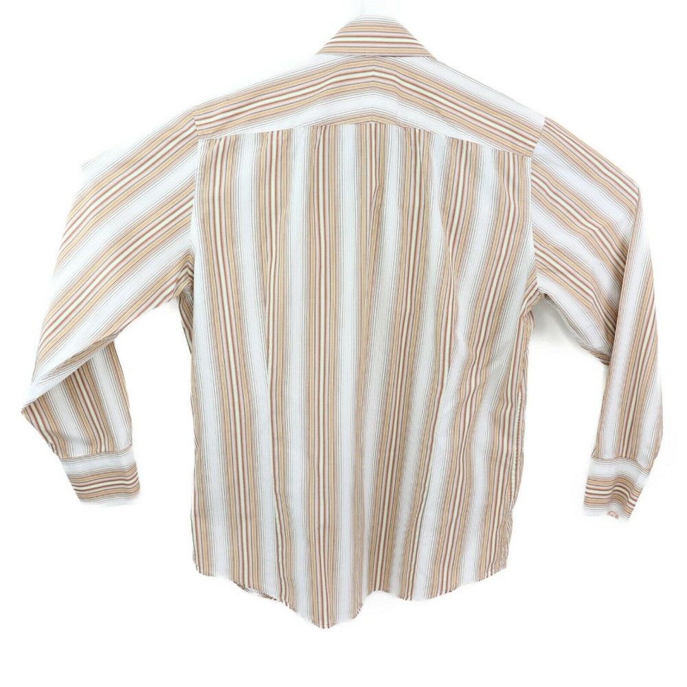 Banana Republic Men’s Large Long Sleeve Striped Dr - Picture 2 of 8
